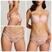 Hunkemoller! Спокусливі жіночі труси, страп-панти S розмір pale lilac! Лот 12