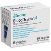Тест смужки Gluco Dr.auto А.