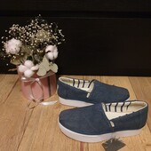 Не пропустіть!Нові брендові мокасини під джинс Toms,розмір 38,5 на танкетці!