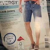 А461.Чудові джинсові шорти Livergy євро 52