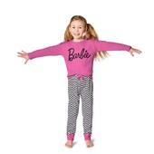 Дитяча піжама, домашній костюм Barbie на зріст 134/140