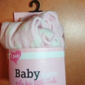 Набір колготок 2шт Baby tights 56/62 Нідерланди
