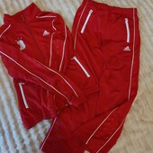 Adidas original спортивний костюм червоний