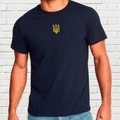 Легенькі чоловічі/підліткові футболки з патріотичним принтом