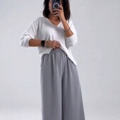 Очень классные брюки /подходят для полных ног/крой много ткани