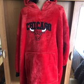 Меховушка, плюшева туника, кофта, худи, L-XL. Nba. в ідеалі