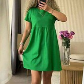 Платье 42-44 натуральный льон