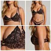 Hunkemoller private collection! Спокусливий жіночий бюстгалтер леопард 75С caviar! Лот 859