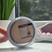Стійка компактна тональна крем-пудра для обличчя Maybelline New York SuperStay тон 03