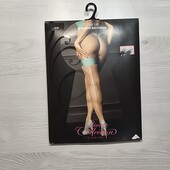 Hunkemoller private collection! Спокусливі жіночі панчохи S/M розмір, 15 ден, sea blue! Лот 403