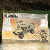 Конструктор BuildX Combat військовий джип 166 деталі Англія