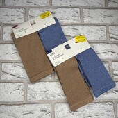 2 пари шкарпеток з люрексом Marks&Spencer 2 glitter ankle high розмір 35-38