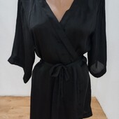 H&M домашній атласний халат 38 розмір