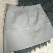 New look uk14 спідниця еко шкіра
