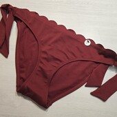 Hunkemoller! Текстурні жіночі труси від купальника, плавки Л розмір rhubarb! Лот 2