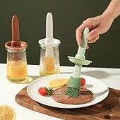 Ёмкость для масла с силиконовой кисточкой (230 мл)