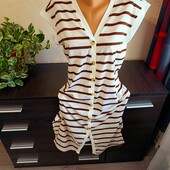 ✓Shein,платье,сарафан  на пуговицах,по бокам разрезы
