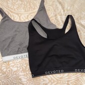 Набір бюстгальтерів спортивних, топи від devoted by zizzi