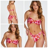Hunkemoller! Яскравий роздільний жіночий купальник 75Е, низ М розмір pink! Лот 9