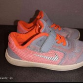 Кросівки на липучках Nike розмір 27 устілка 17см