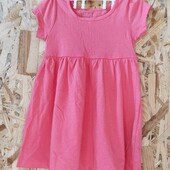 Бавовняна сукня Primark + майка Primark для дівчинки, 9-12 m