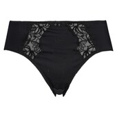 Hunkemoller! Високі жіночі труси з мереживними вставками S розмір black! Лот 410