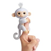 Электронная обезьянка на палец блестящая Шуге wowwee fingerlings Glitter Sugar