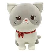 Мягкая игрушка котик 19см