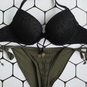 Красивий ажурний купальник)))розмір 75д/s/m H&M