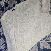 Topshop uk10 актуальний светр оверсайз з косами