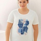 Футболка Esmara молочна 3XL