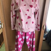 Пижама, комплект, костюм, 100% фліс, M, Marks&Spencer, в ідеалі