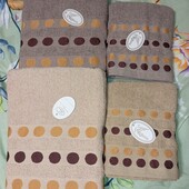 Рушники Веселі горошки 50*100 см і 70*140 см одним лотом