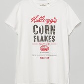 Футболка H&M, 100% бавовна, розмір S