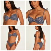 Hunkemoller! Стильний роздільний жіночий купальник 80В, низ S розмір peacoat! Лот 80