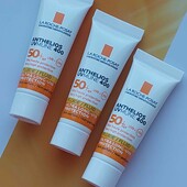 Легкий сонцезахисний флюїд  для обличчя spf50+ ,в лоті 3 пробника