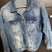 Джинсовая куртка варенка xxs-xs