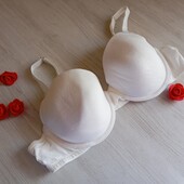 Бюстальтер primark білий бавовняний