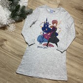 Сукня для дівчинки крижане серце 122/128 см