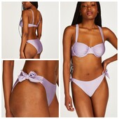 Hunkemoller! Роздільний жіночий купальник: верх 75F, низ S розмір purple rose! Лот 22
