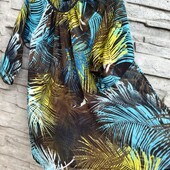 ❤️☀️❤️ Платье пляжная туника шифон. Состояние новой вещи. Ставка=купить Сразу ⚡❗