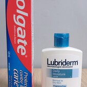 Увлажняючий лосьйон для тіла + велика зубна паста Colgate, 120 г