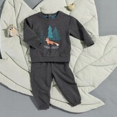 Дитячий костюм двунитка для хлопчика lupilu 62/68 р.
