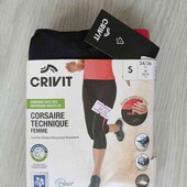 Crivit брендовые спортивные бриджи /капри размер евро 34/36
