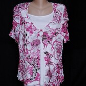 Подвійна блуза,Canda, (див.заміри), L/xL