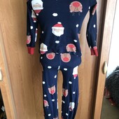 Пижама, комплект, 100% cotton. 8-9 р 134 см. Family pjm. відмінний стан