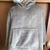 Меховушка, плюшева туника, кофта, худи, 2XL.