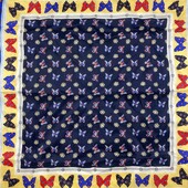 Шовковий платок Street One 100% silk «Бабочки в саду»