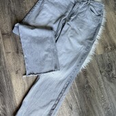 Стильні трендові джинси Zara Grey, L