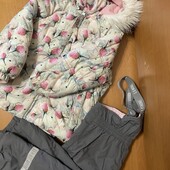 Lenne,зимний комплект для девочки ,на рост 92